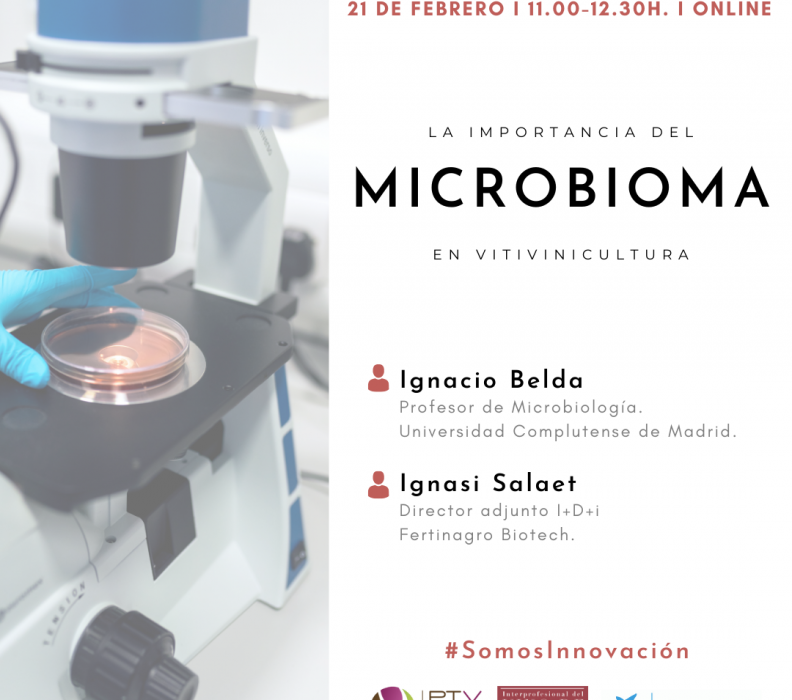 Webinar «La importancia del microbioma en vitivinicultura»