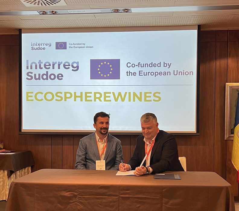 Firmado el acuerdo de concesión FEDER del proyecto ECOSPHEREWINES